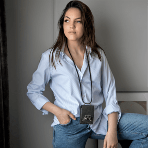 NATŪRALIOS ODOS MIKRO RANKINUKAS su VIRVĖS DIRŽU