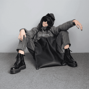 XL dydžio plokščias krepšys su virvės diržu – Urbanholic