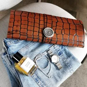 DELNINĖ Cognac Croco